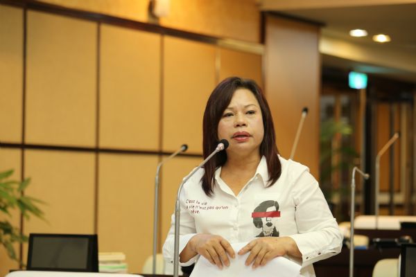 議員曾培雅自由發言質詢-裕農路尾逢雨必淹，要求黃偉哲團隊重新規劃治水方案
